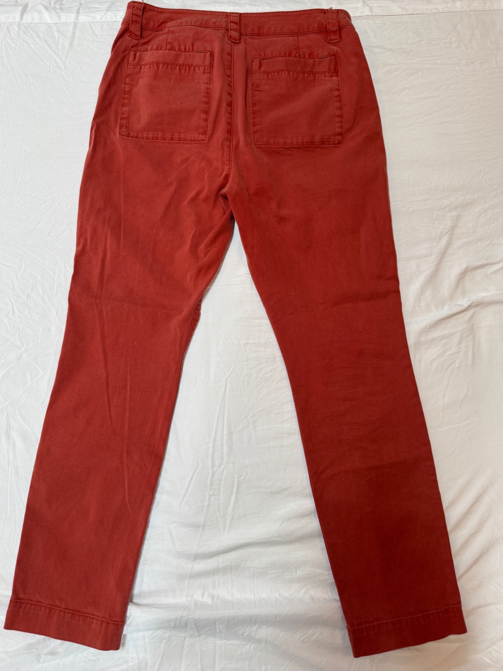 CAbi Straight Leg Pants in Rust Red - Picture 2 of 3